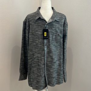 Solaris Outdoors Men's Size XXL Cotton‎ 2-Pocket Button up Shirt